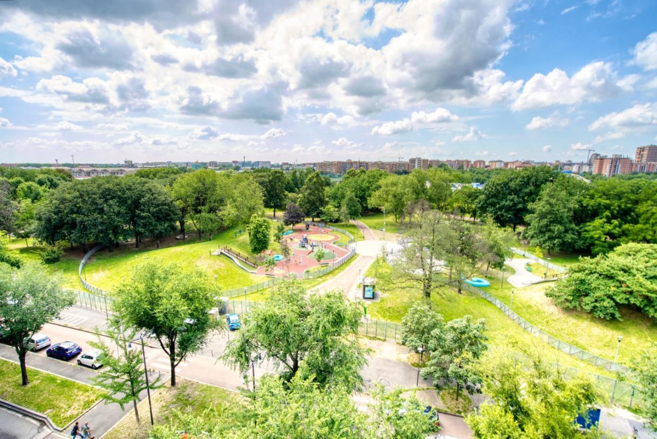 Caseospitali - Casa Park View, Ampio Trilocale Per Famiglie Sul Parco Милан Экстерьер фото